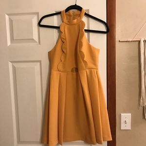 BCBG Mustard Dress